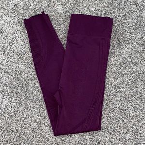 Fabletics Maroon High-rise Yoga Pants